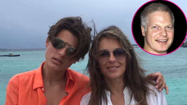 Elizabeth Hurley and Son Damian Pay Tribute to Her Ex Steve Bing