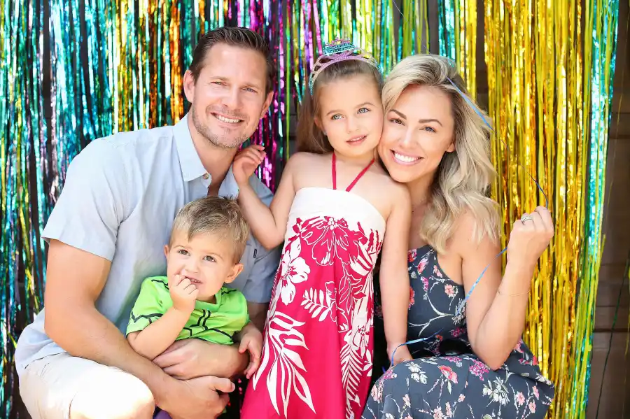 Family of Four Jessica Hall Daughter Sophie 5th Birthday Party