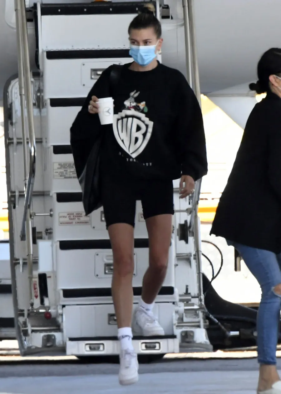 Hailey Baldwin Stuns in Teeny Tiny Bikini While Chilling on a Yacht