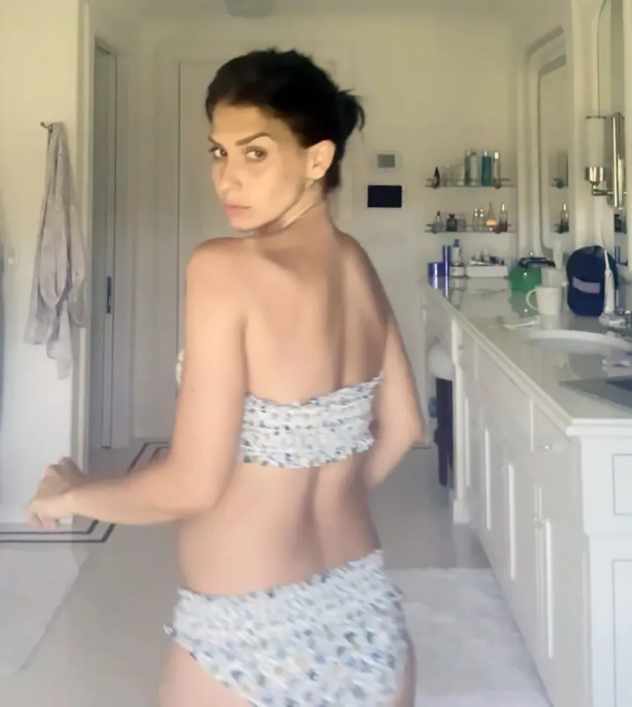 Hilaria Baldwin Baby Bump