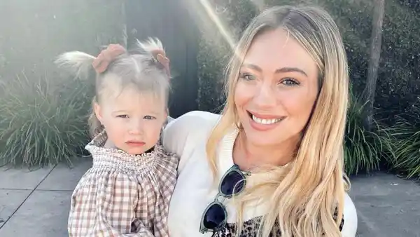 Hilary Duff's Daughter Banks Adorably Devours a Slice of Pizza: 'Take Notes'