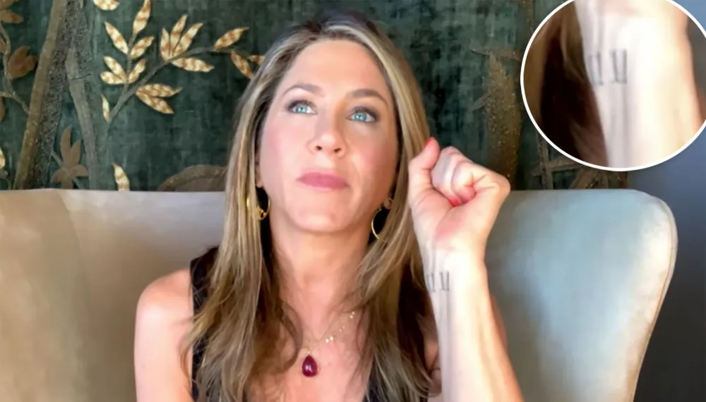 Jennifer Aniston Gives Us a Closer Look at Her Wrist Tattoo: Pic