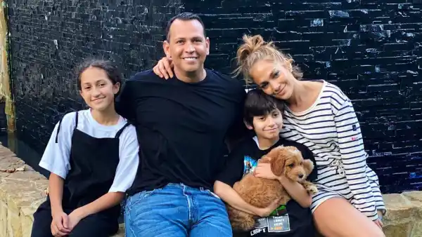 Jennifer Lopez Surprises Son Max With Cute New Puppy Alex Rodriguez Instagram