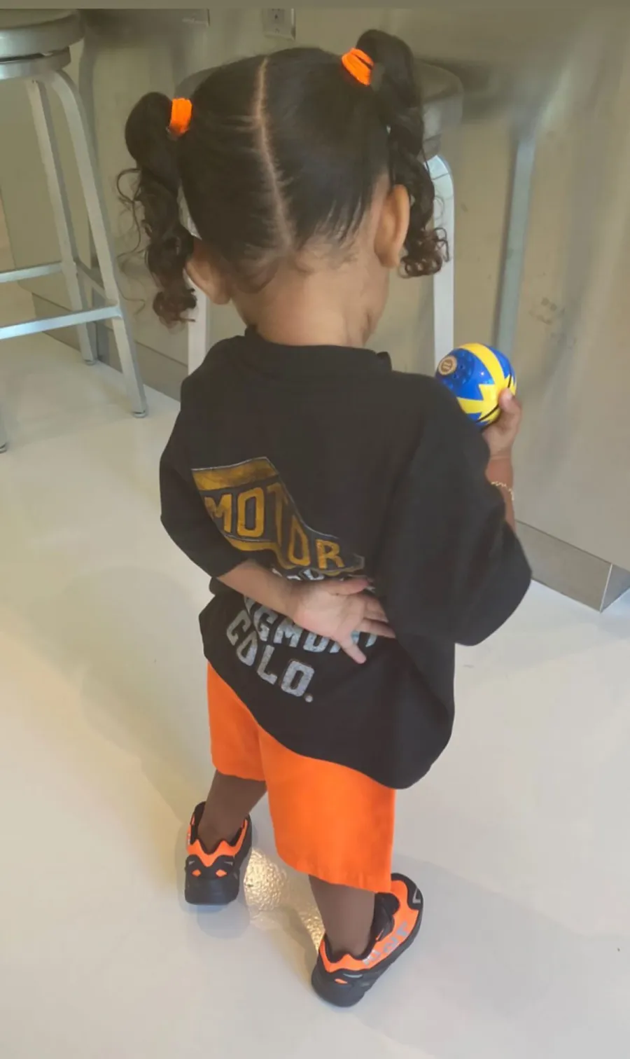 So Stylish! See Pics of Kim and Kanye's Daughter Chicago