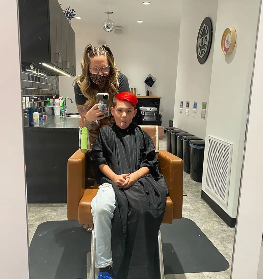 Kailyn Lowry Says Ex Jo Rivera Thinks Son&rsquo;s New Hair Color Is &lsquo;Badass&rsquo;