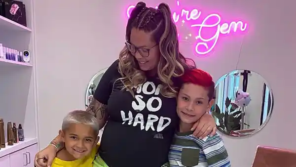 Kailyn Lowry Says There's 'No Harm' in Dyeing Her Children's Hair