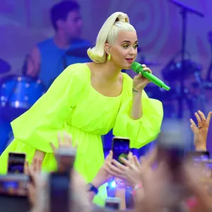 Katy Perry performing