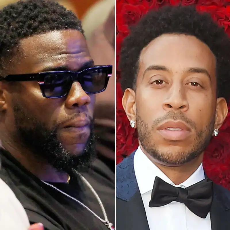Kevin Hart and Ludacris Attend George Floyd Memorial Service After His Death
