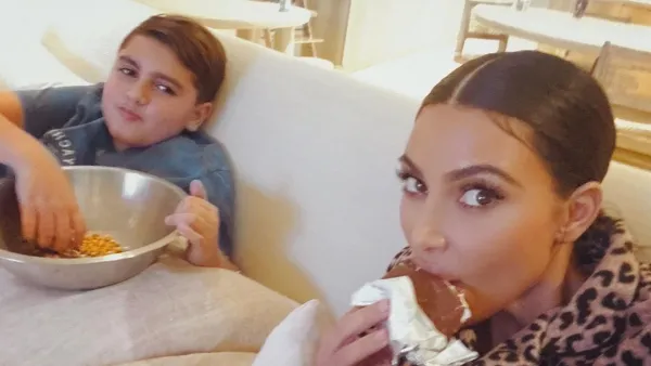 Kim Kardashian Treats Nephew Mason Disick to Junk Food 2
