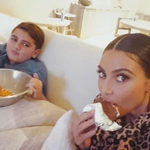 Kim Kardashian Treats Nephew Mason Disick to Junk Food 2