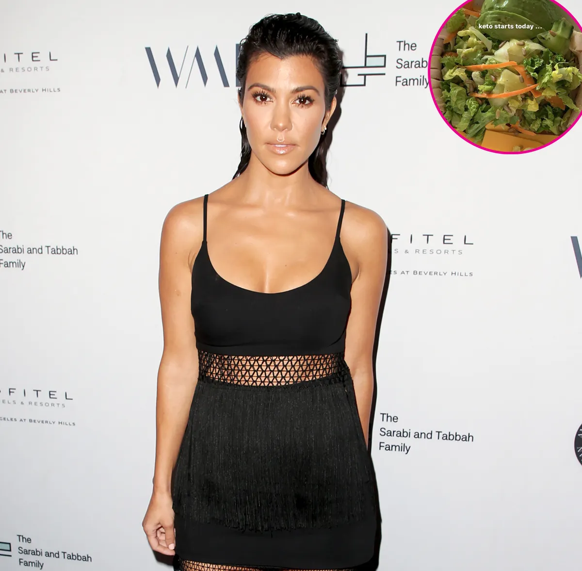 Kourtney Kardashian Keto Salad