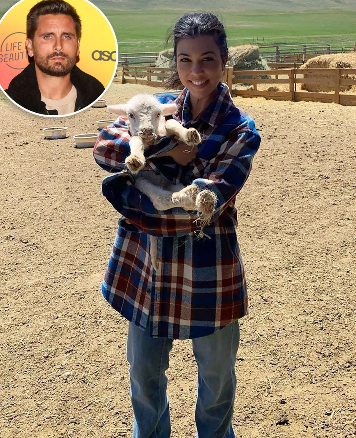 Scott Disick Tells Kourtney Kardashian Her Flannel Is 'Cute'