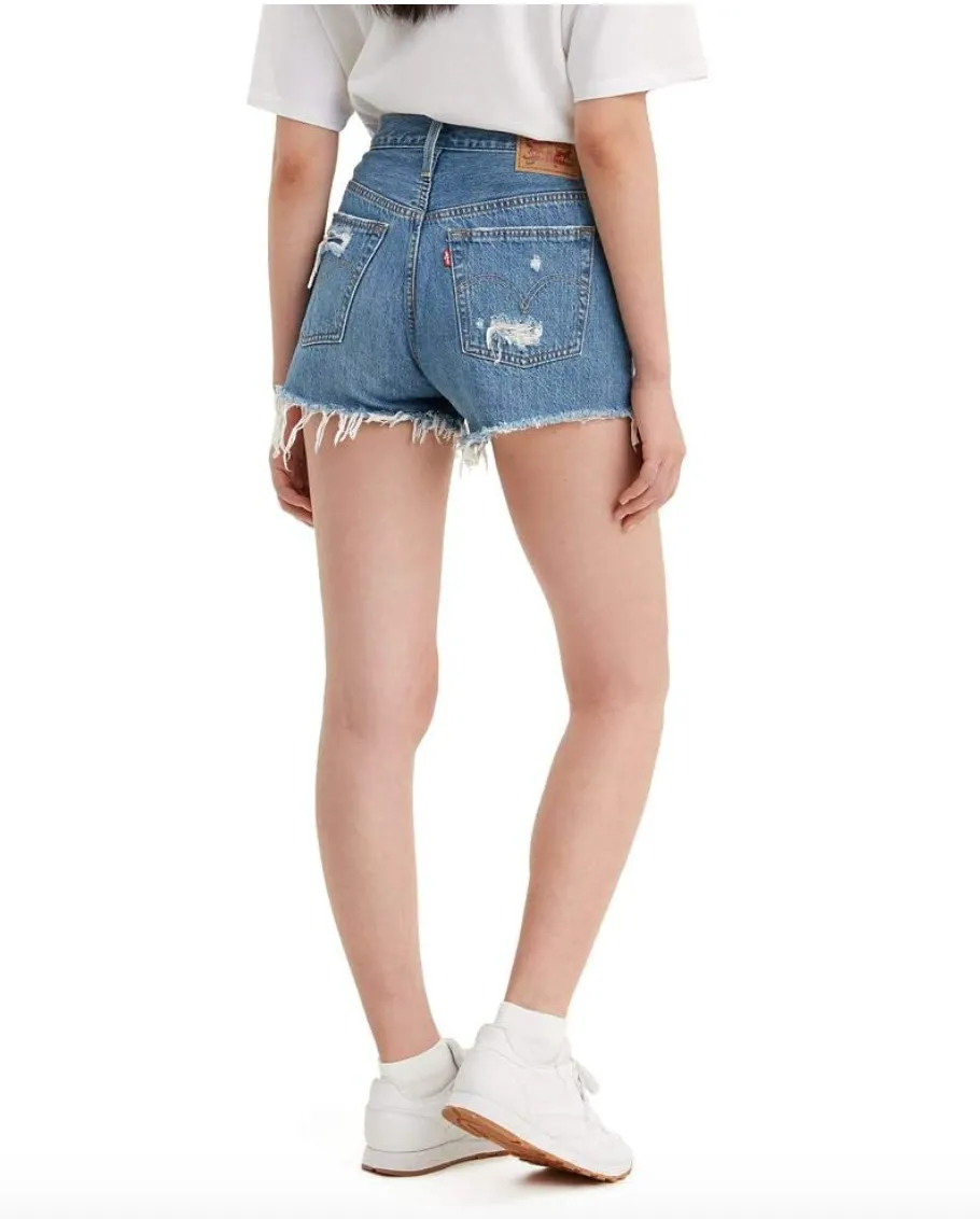 Levi's 501 High Rise Short (San Me So Trashed)