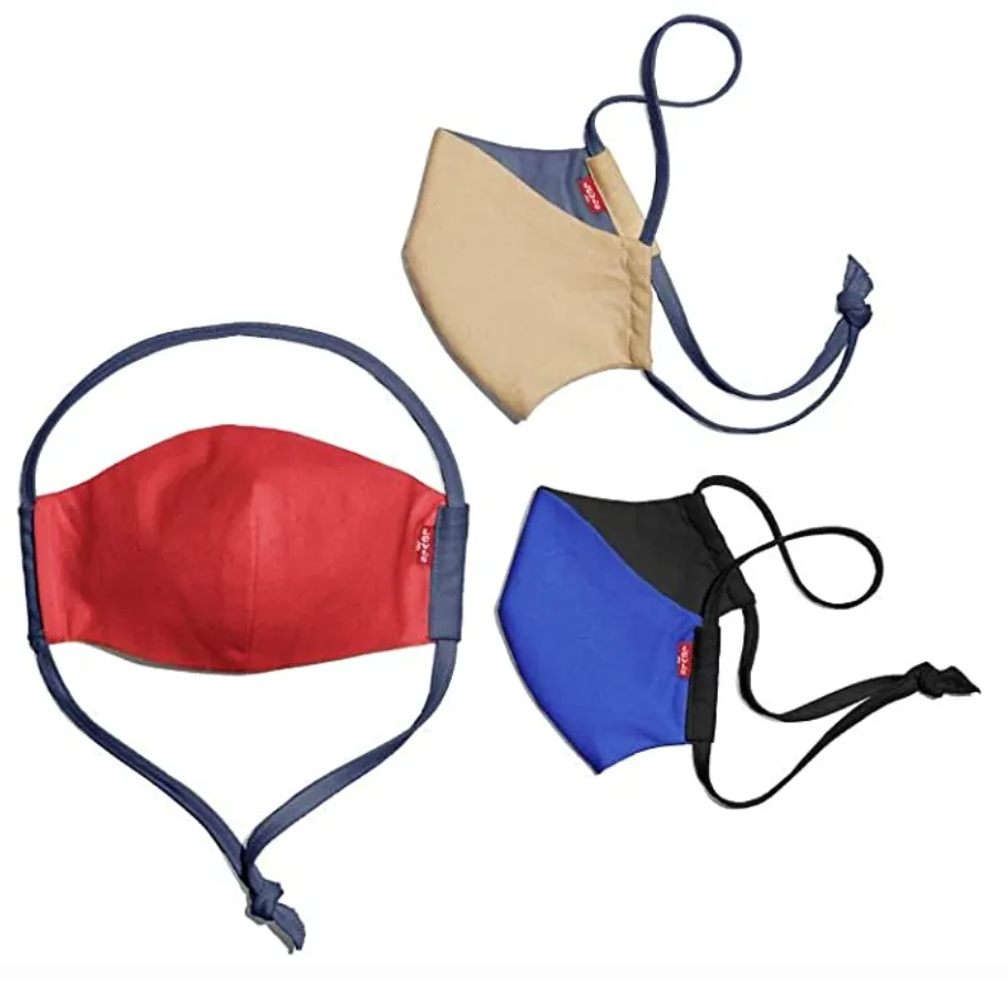 Levi's Re-Usable Reversible Face Mask (Pack of 3)