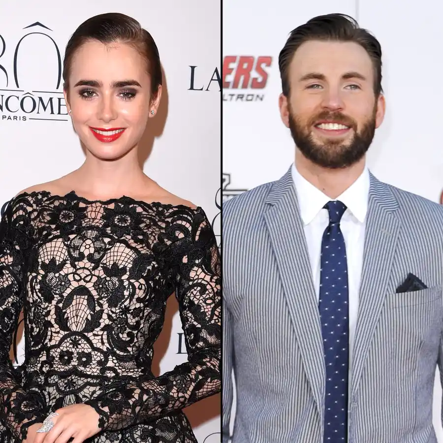 Lily Collins 2016 Chris Evans Complete Dating History