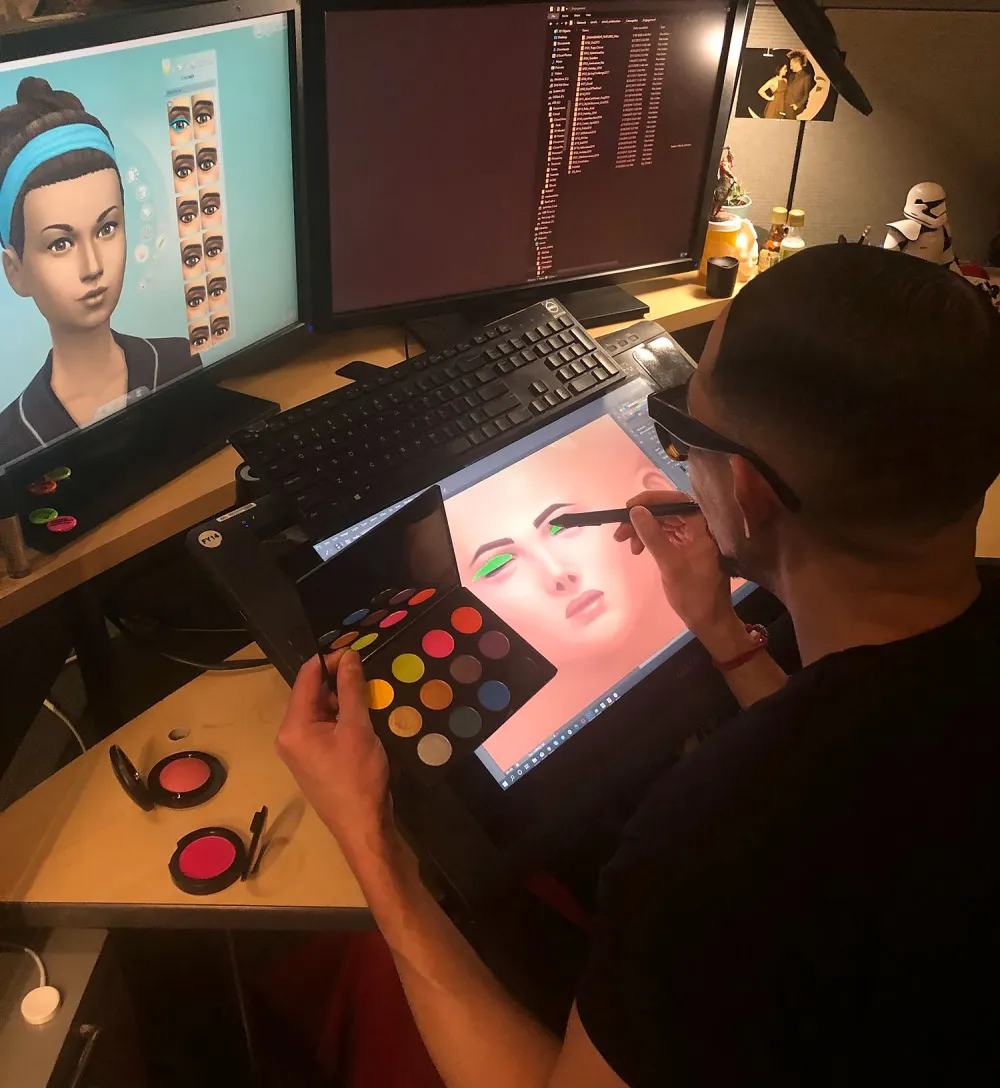 Gamers: Sims Can Now Wear Mac Cosmetics Makeup