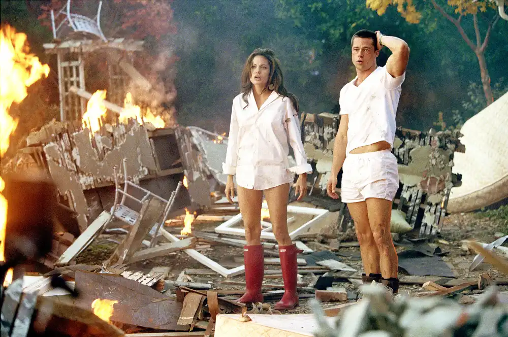 Mr and Mrs Smith Best Moments From Brad Pitt and Angelina Jolie Movie