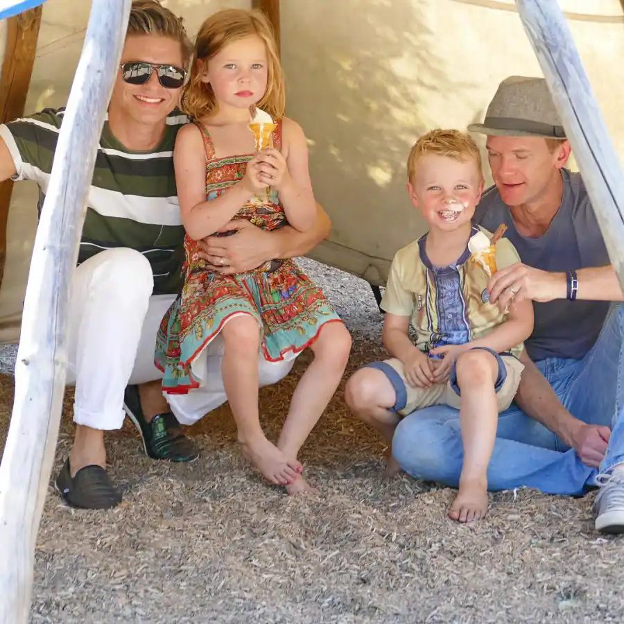 Neil Patrick Harris and David Burtka's Family Album With Twins Harper and Gideon