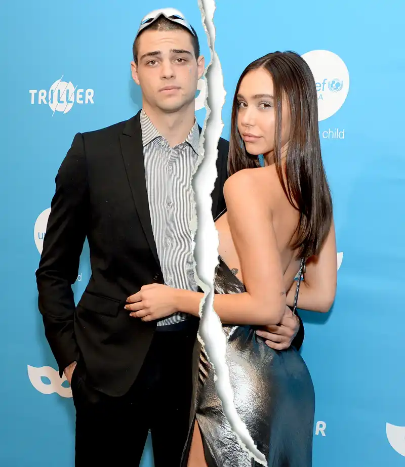 Noah Centineo Alexis Ren split