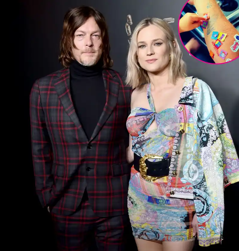 Norman Reedus daughter stickers