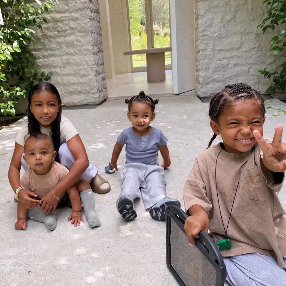 Photographic Proof that Kim Kardashian and Kanye West&rsquo;s Kids are Most Stylish
