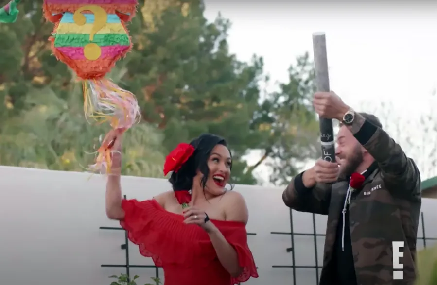Pregnant Nikki Bella and Artem Chigvintsev's Gender Reveal