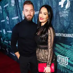 Pregnant Nikki Bella Wishes Bright Light Fiance Artem Chigventsiv Happy Birthday