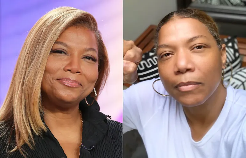 Queen Latifah Goes Makeup-Free to Share an Important Message