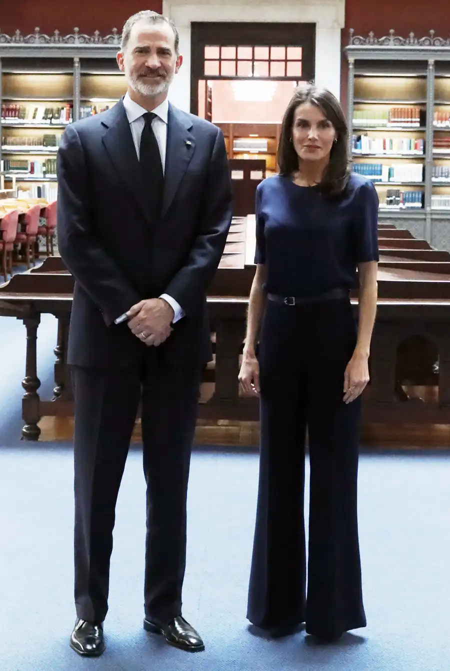 Queen Letizia Does Flared Pants in All the Right Ways