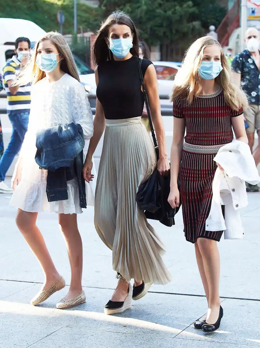 Queen Letizia's Arms Are Enviable in This Dazzling Sleeveless Look