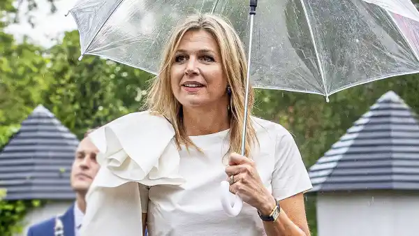 Queen Maxima Would Look This Chic in the Rain