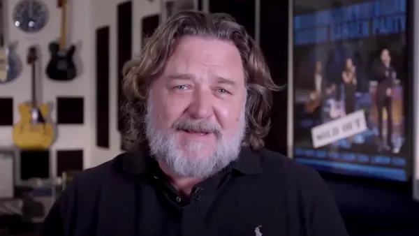 Russell Crowe My Kids Quarantined Away From Me for Uber Eats