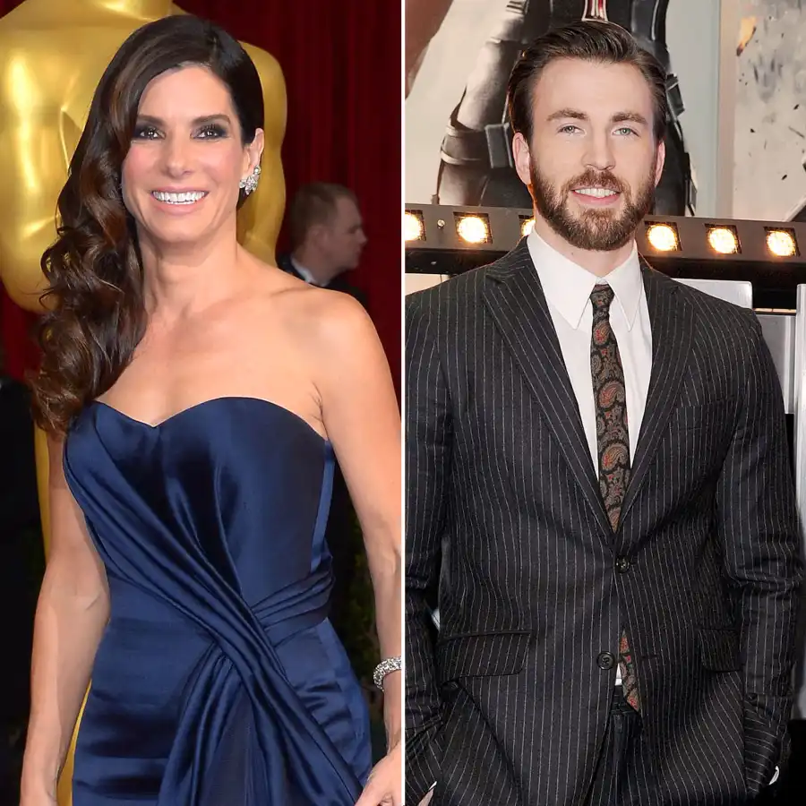 Sandra Bullock 2014 Chris Evans Complete Dating History