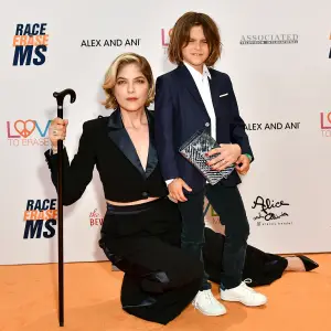 Selma Blair and Son Arthur Hold Personal Memorial for George Floyd