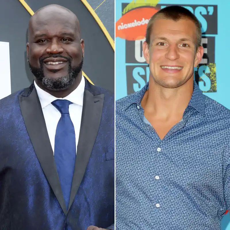 Shaquille O’Neal and Rob Gronkowski Are Teaming Up for a Good Cause