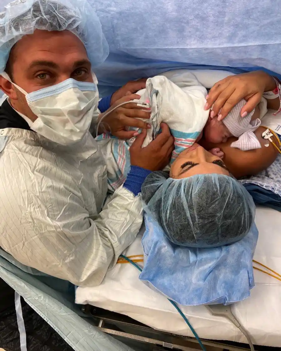 Siesta Key Alex Kompothecras and Alyssa Salerno Share First Pics of Newborn Daughter Alessi