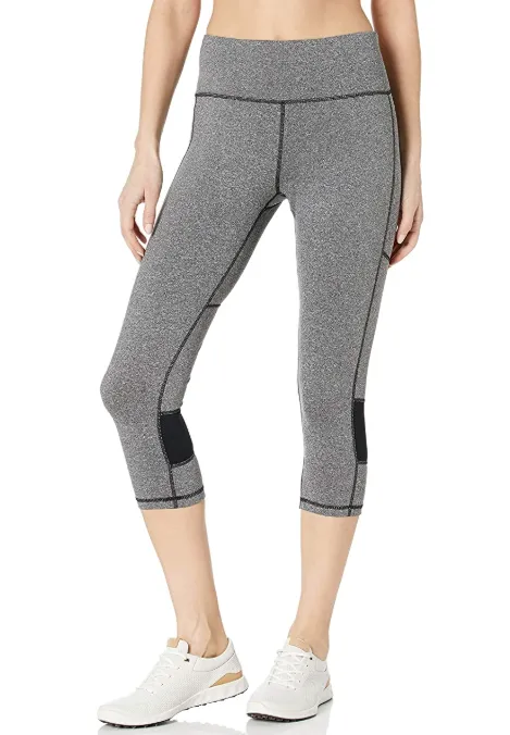 Starter Women's 20 Capri Workout Legging with Mesh