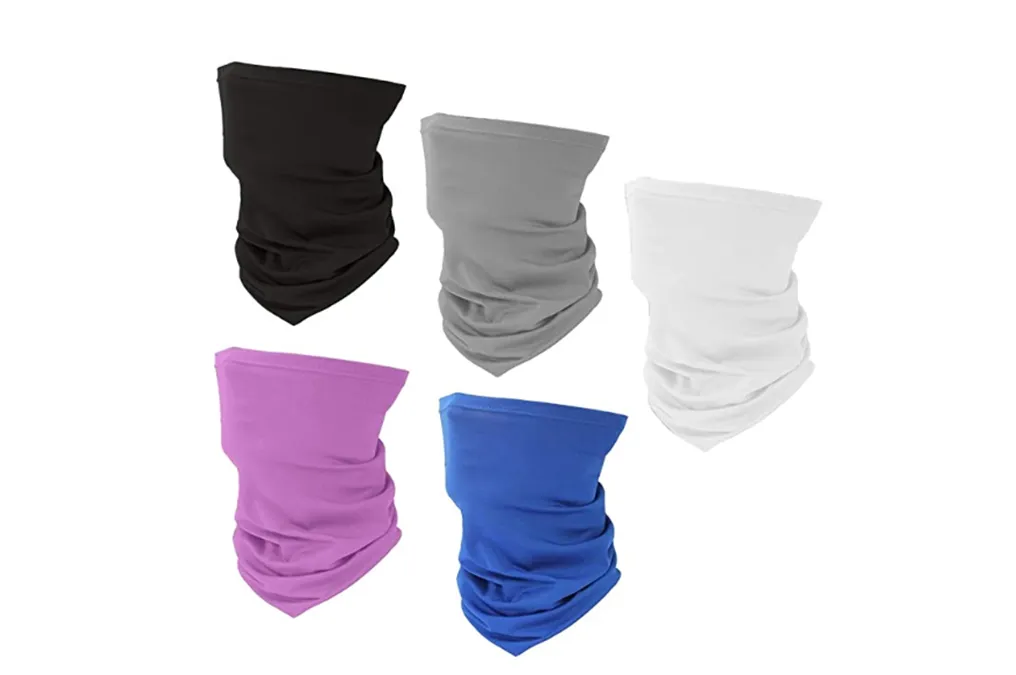 Suweor Upo 5 Pieces Sun UV Protection Face Cover