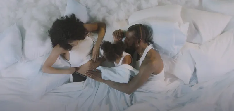 Teyana Taylor Is Pregnant Shows Baby Bump in Wake Up Love Music Video 1