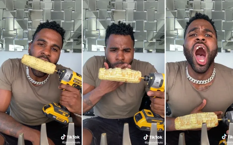 The Corn Cob Drill Challenge Jason Derulo
