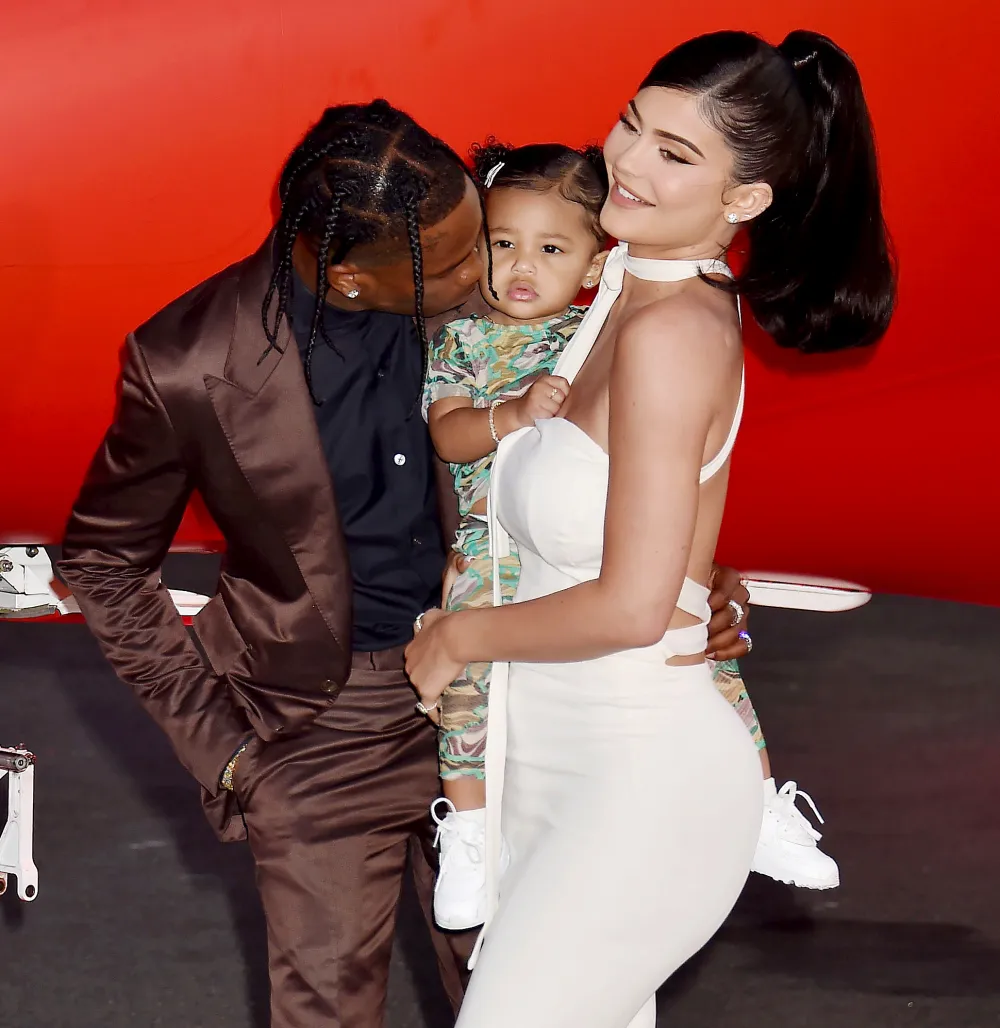 Travis Scott Holds His and Kylie Jenner&rsquo;s Daughter Stormi in Sweet New Pic 2