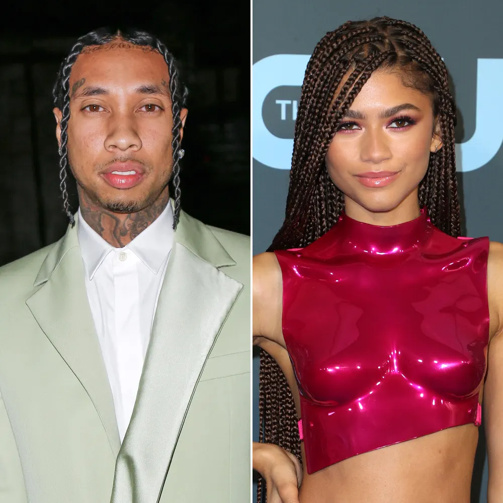 Tyga Awkwardly Flirts With Zendaya on Twitter &mdash; Then Changes His Mind