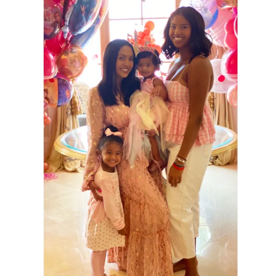Vanessa Bryant Celebrates Her Sweet Princess Daughter Capris 1st Birthday