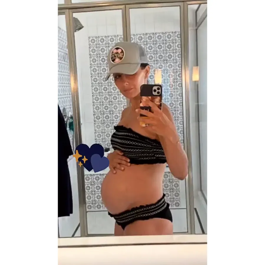 Hilaria Baldwin Shows Baby Bump Ahead of 5th Child: Pregnancy Pics