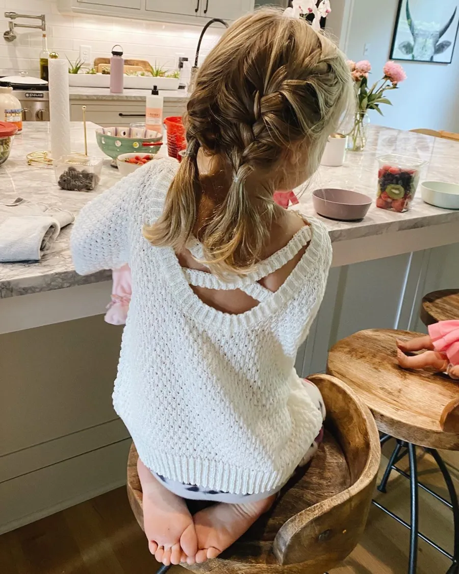 kristin cavallari daughter braids