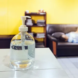 hand sanitizer stock photo