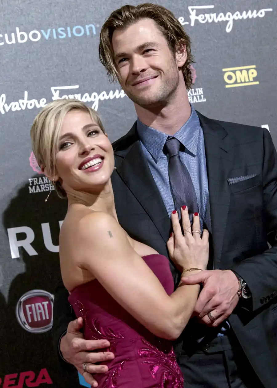 4 Pregnant with second child Chris Hemsworth and Elsa Pataky