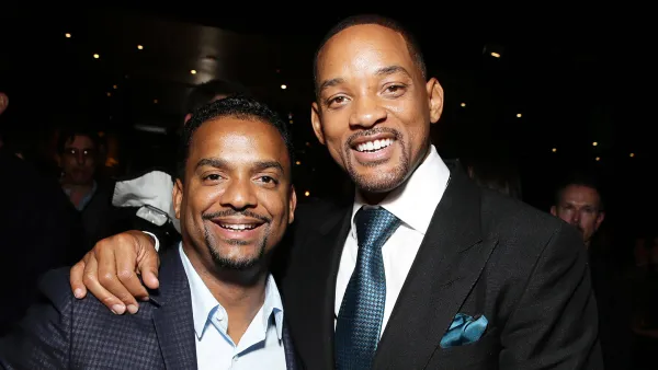 Alfonso Ribeiro and Will Smith in 2015 Alfonso Ribeiro Plans to Reach Out to Will Smith and Jada Pinkett Smith After Marriage Drama