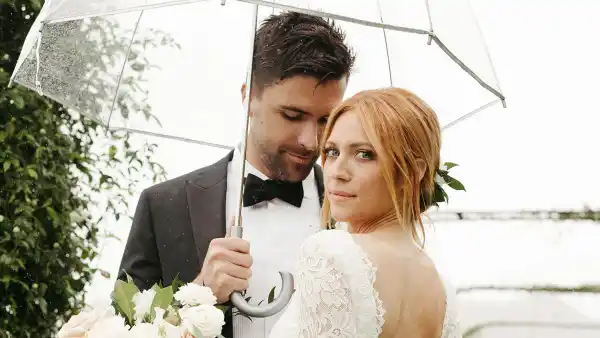 All of the Dresses Brittany Snow Wore on Her Wedding Day to Tyler Stanaland