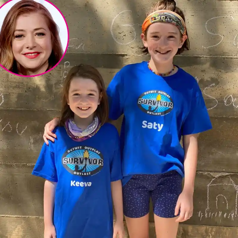Alyson Hannigan kid birthday party quarantine p